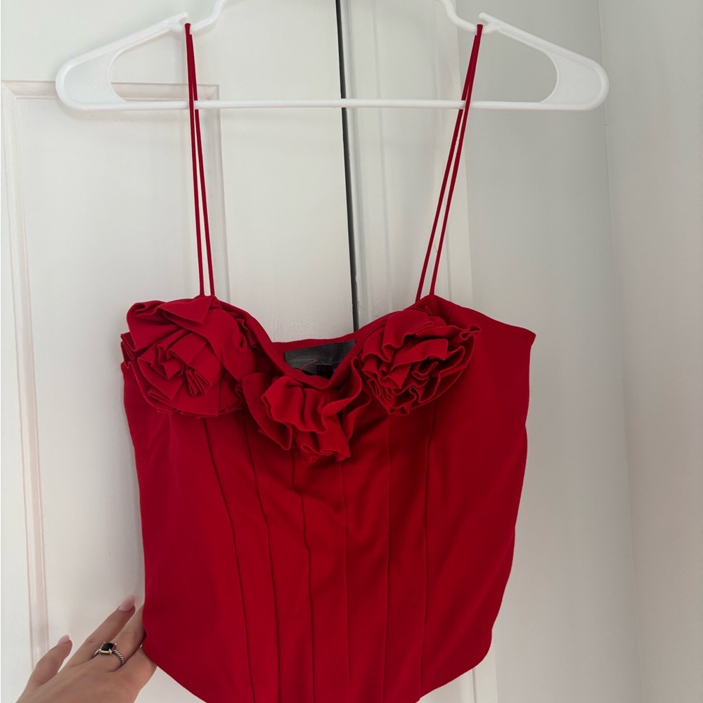 Red rose 4D top Sunday in Brooklyn
